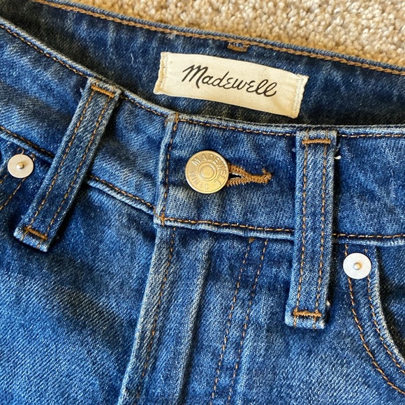 like new // madewell petite the curvy perfect vintage jean - Picture 2 of 8